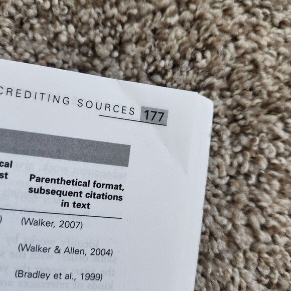 4/$25 Publication Manual American Psychological Association 6th Edition - Picture 5 of 6